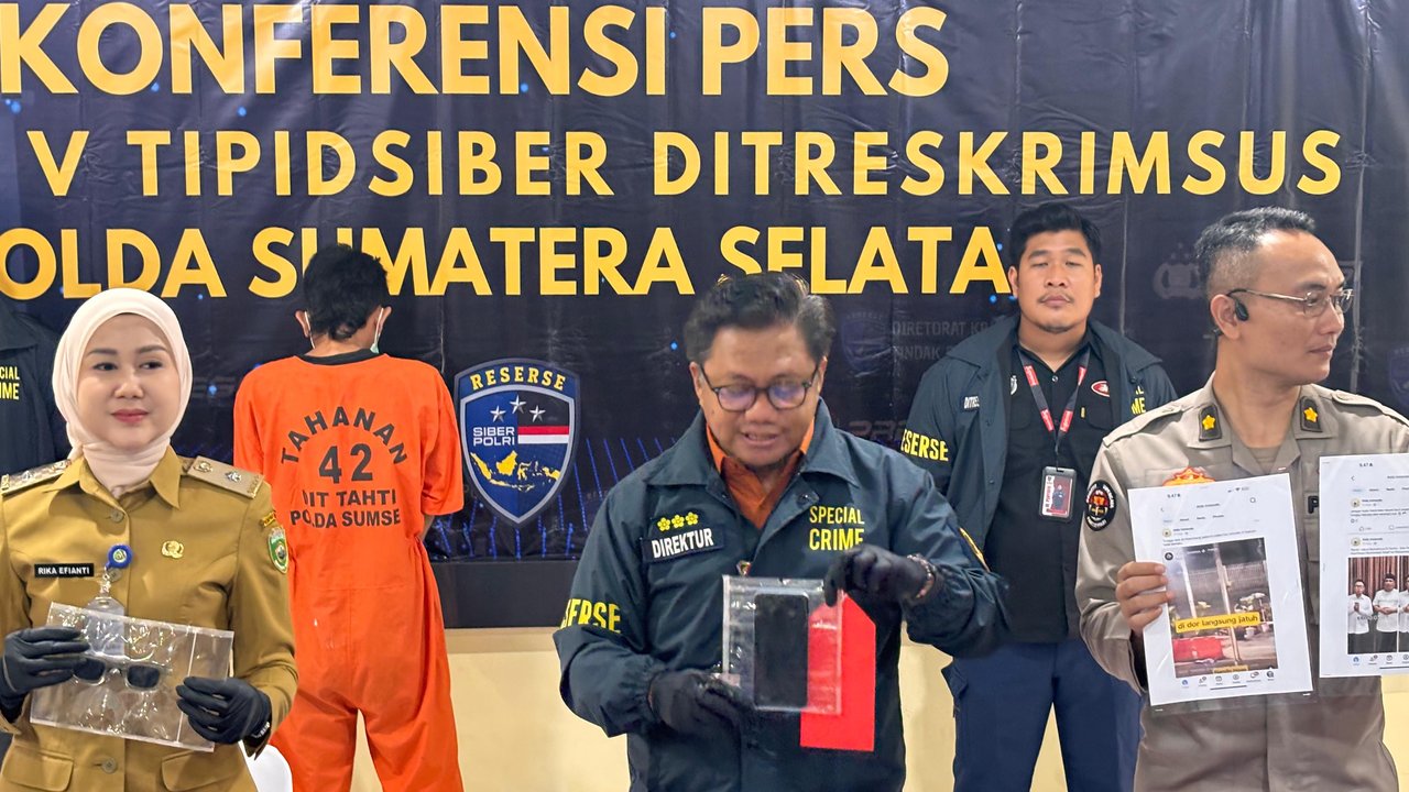 Provokator dan Penghina Polisi di Medsos Berujung Rusuh di Sumsel Ditangkap, Pelaku Terancam 6 Tahun Penjara