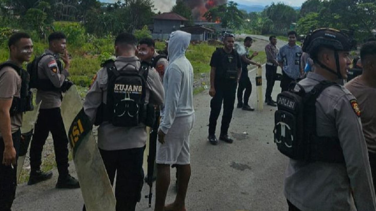 Cekcok Pelajar Picu Kerusuhan di SMA Elelim Yalimo Papua Pegunungan, Polisi Terkena Panah saat Amankan