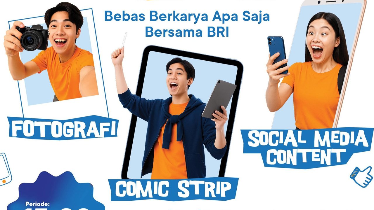 Kompetisi Kreatif, BRI Creator Fest 2025 Hadirkan Tiga Kategori dan Lima Subtema Utama