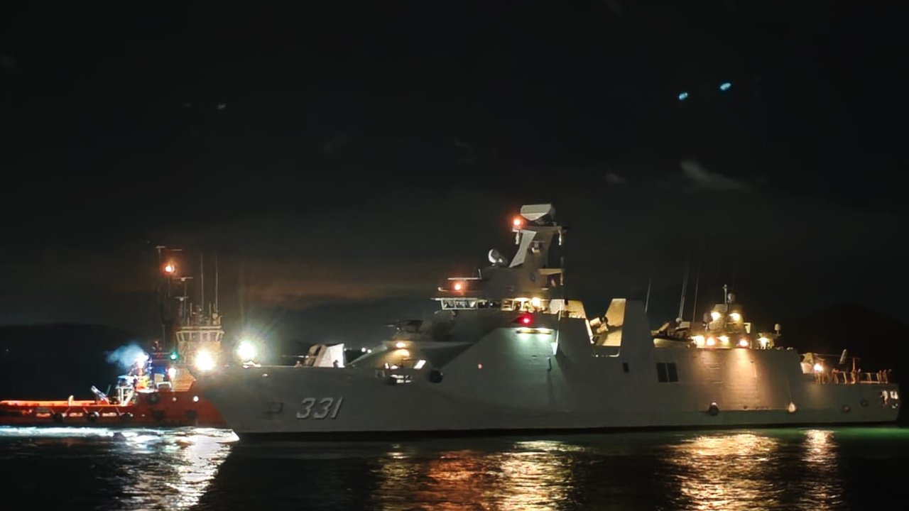 Dampingi Wapres Gibran, Satgas Port Visit TNI AL Temui Diaspora Indonesia di Papua Nugini