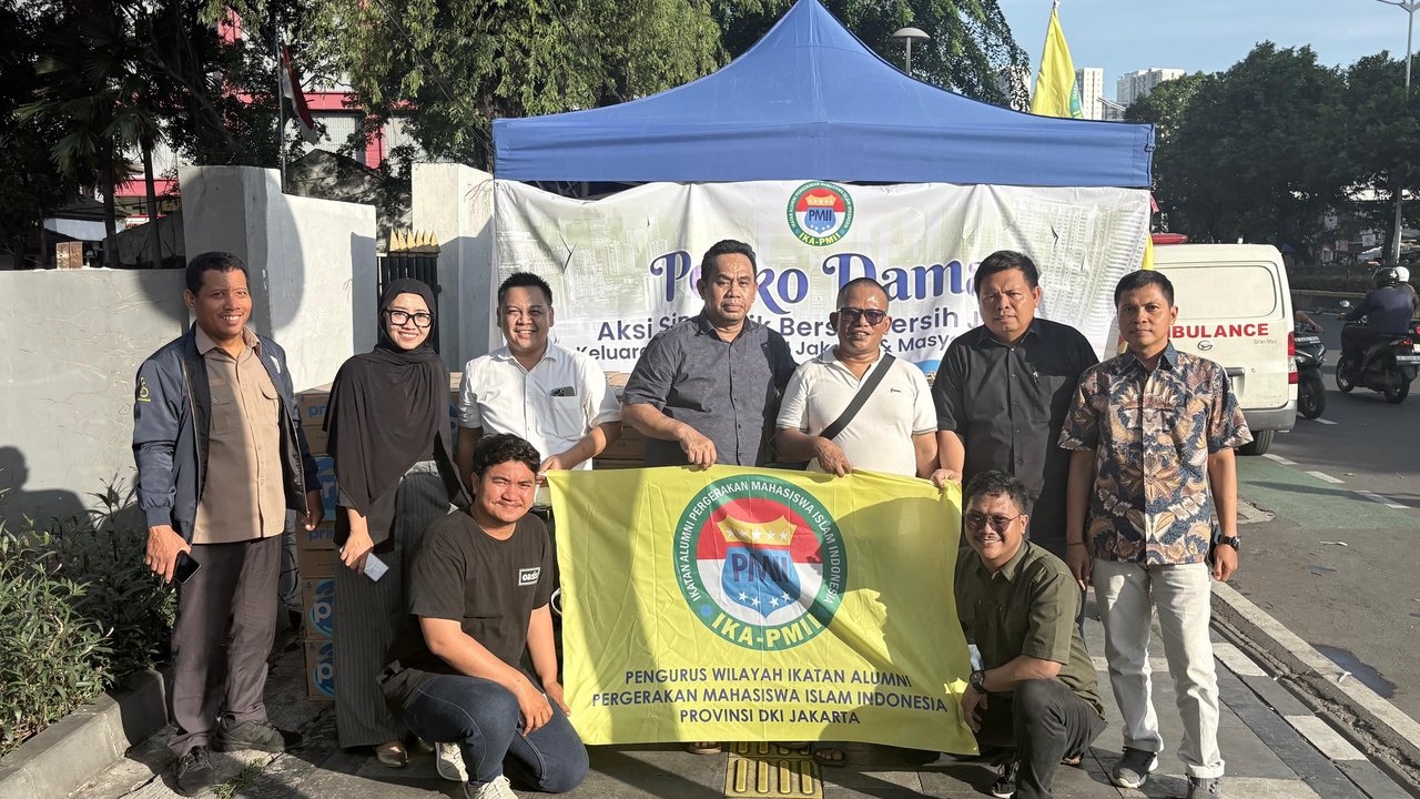IKA PMII DKI Jakarta Ajak Masyarakat Jaga Kondusifitas