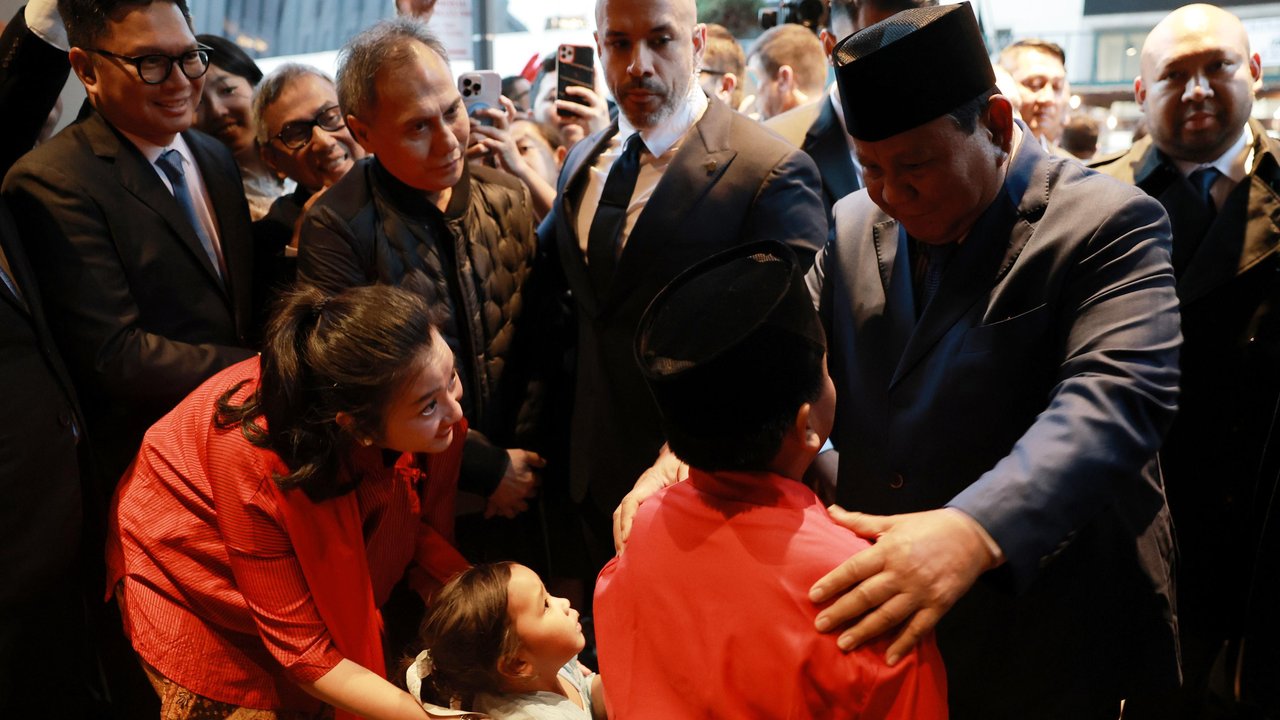 Prabowo Disambut DIaspora Indonesia di New York
