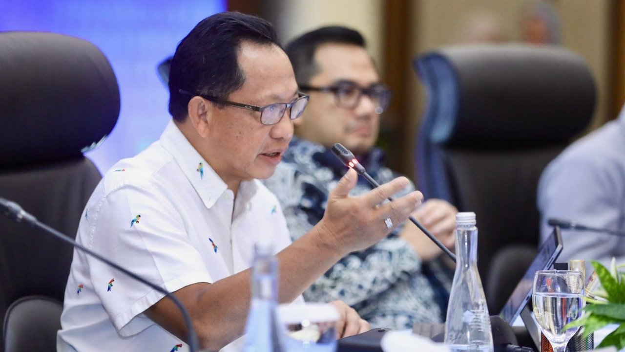 Mendagri Ingatkan Pemda Jaga Kamtibmas dan Susun Strategi Tingkatkan Pertumbuhan Ekonomi