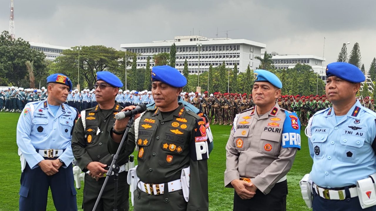 Komandan Pusat Polisi Militer (Danpuspom) TNI, Mayjen TNI Yusri Nuryanto usai apel upacara Gelar Pasukan Operasi Penegakan Ketertiban (Gaktib) dan Yustisi 2025 di Mabes TNI, Cilangkap, Jakarta Timur, Senin (10/2/2025). (Dok. Istimewa)