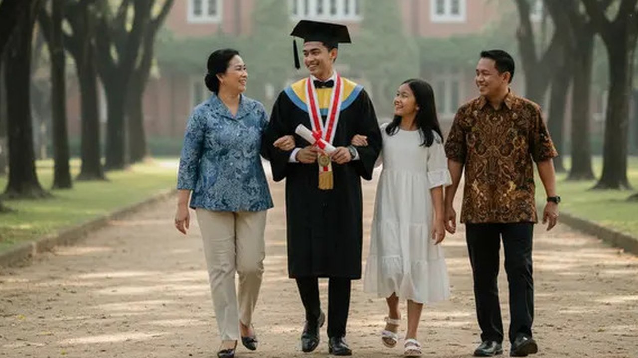 Prompt Gemini AI Edit Foto Wisuda Bareng Keluarga/Gemini AI