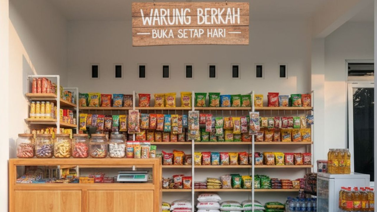 Warung Sembako Mini di Teras