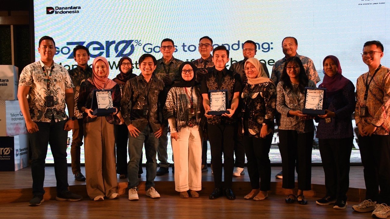 Melalui GoZero% Bandung, Telkom Gerakkan Karyawan Lahirkan Inovasi Pengolahan Sampah