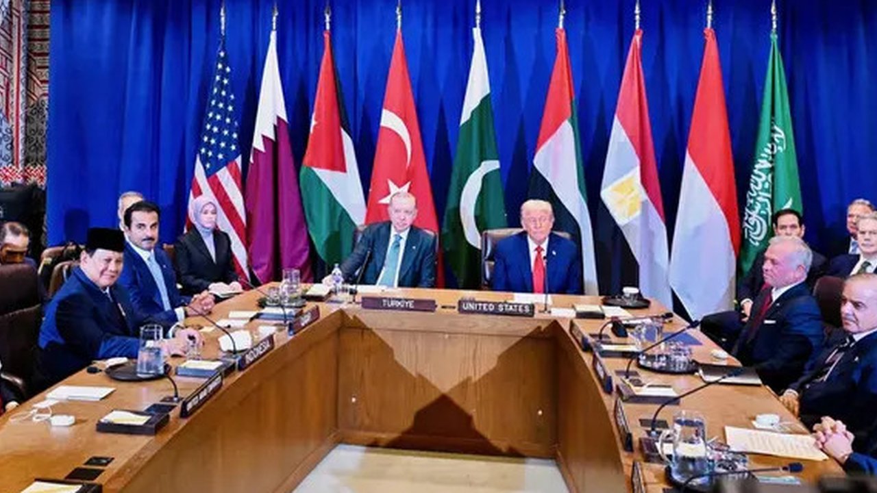 Presiden AS Donald Trump memuji pidato Presiden Prabowo Subianto dalam Sidang Majelis Umum ke-80 PBB. (Tangkapan Layar)