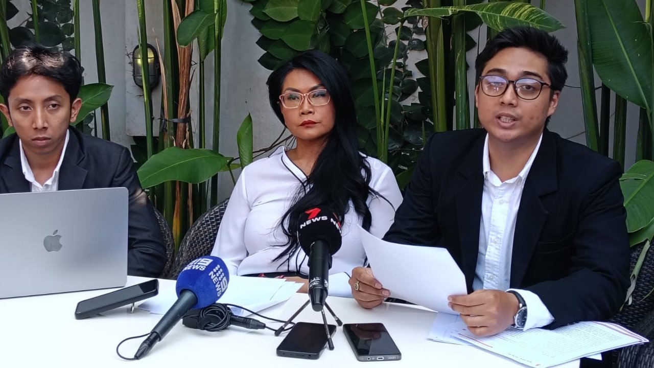 Kuasa hukum keluarga WNA Australia asal Queensland, Byron James Dumschat atau Byron Haddow
