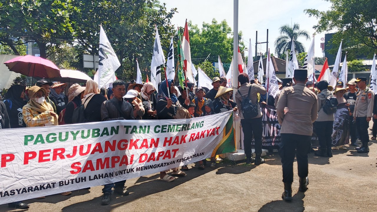 Petani Sumedang Tolak Perpanjangan HGU PT Subur Setiadi
