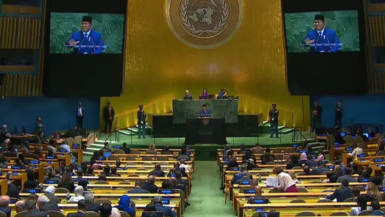 VIDEO: Momen Emosional Didit Haru Berkaca-kaca, Bangga Lihat Prabowo Pidato di PBB Bela Palestina