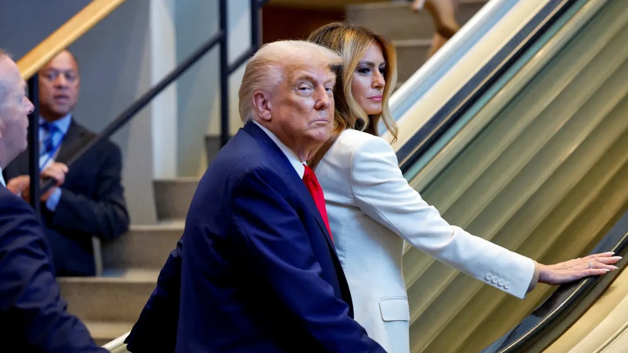 VIDEO: Trump Sewot Semprot PBB Insiden Eskalator & Teleprompter, Singgung Kondisi Sang Istri