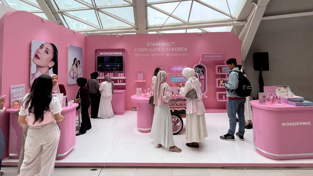 Booth Wondermis di BEAUTYSITY 2025.