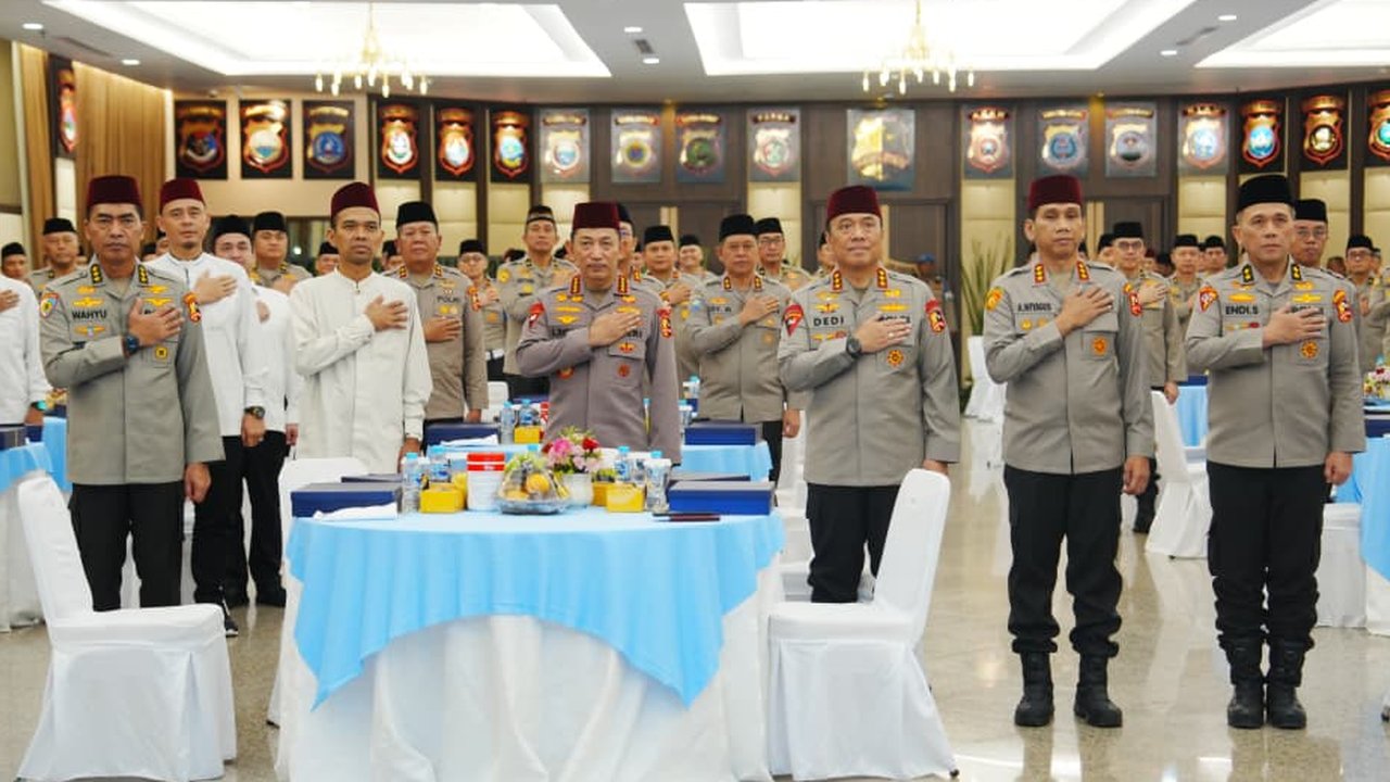 Ceramah di Mabes Polri, Ustaz Abdul Somad Tekankan Pentingnya Toleransi Beragama