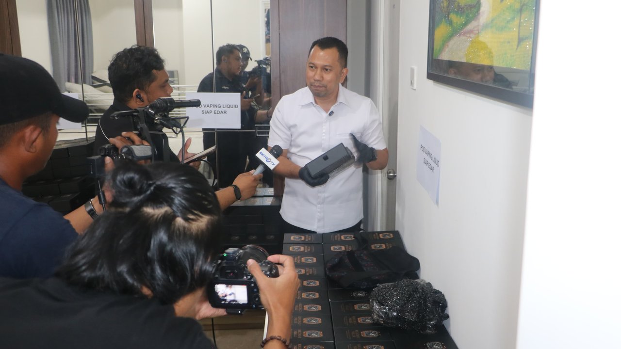 Direktur Reserse Narkoba Polda Sumut, Kombes Pol Jean Calvijn Simanjuntak