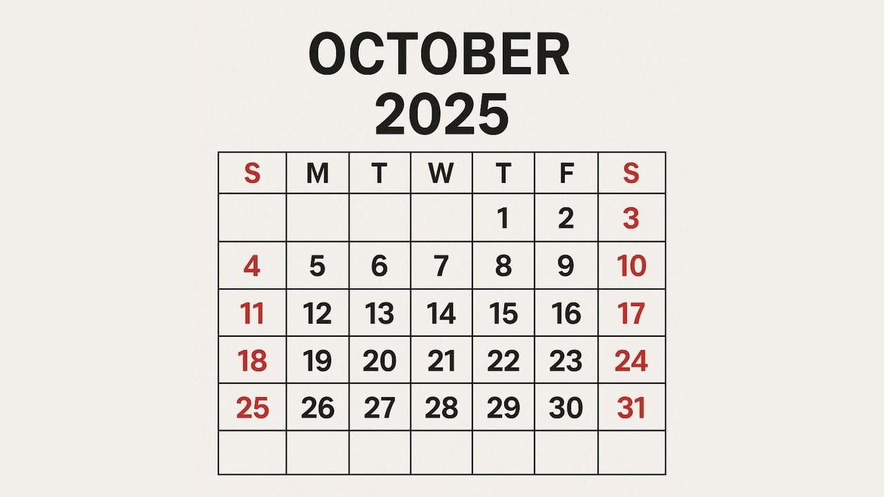 Tanggal Merah Oktober 2025, Adakah Hari Libur Nasional?