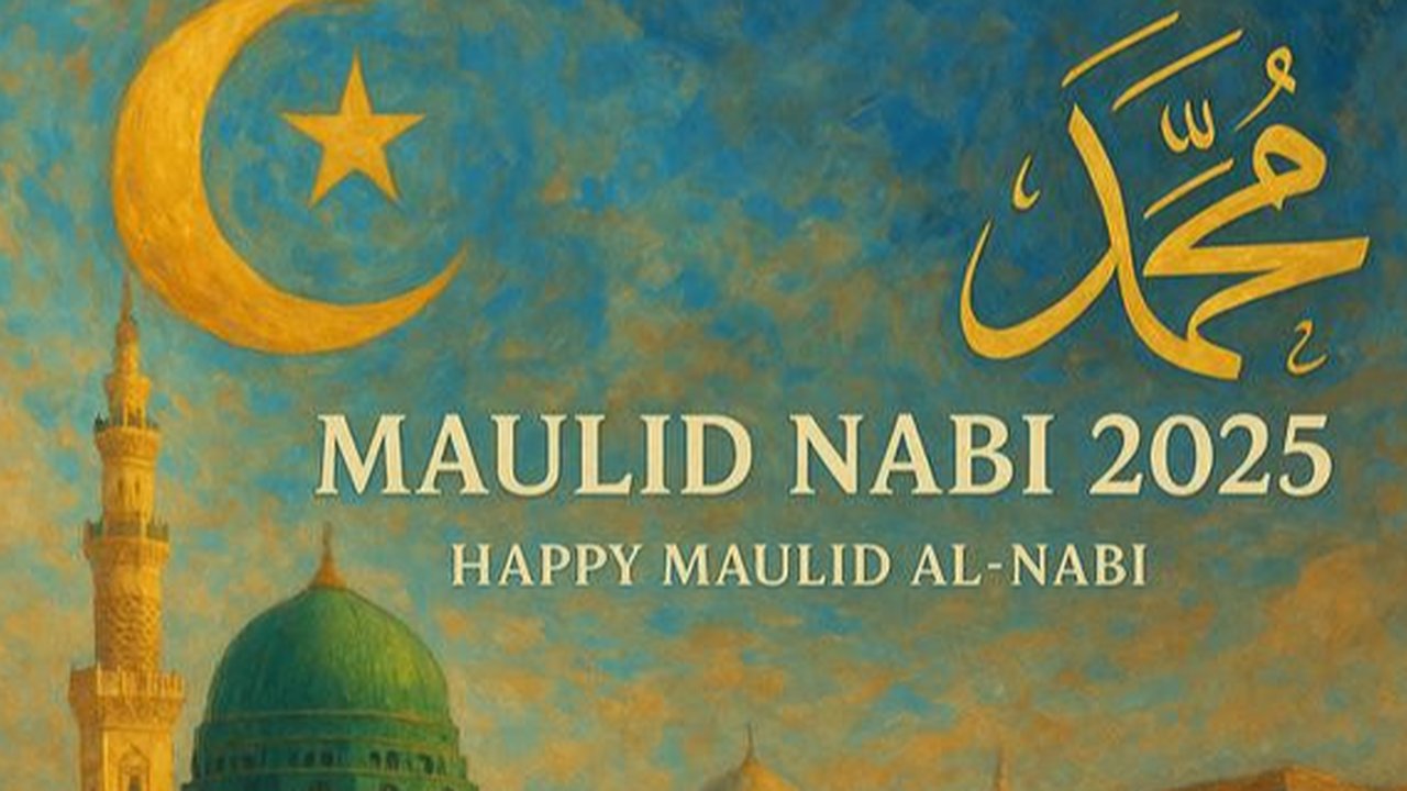 Maulid Nabi 2025 (Photo by Zeki Okur: https://www.pexels.com/photo/message-on-blue-mosque-in-istanbul-at-night-20702107/)