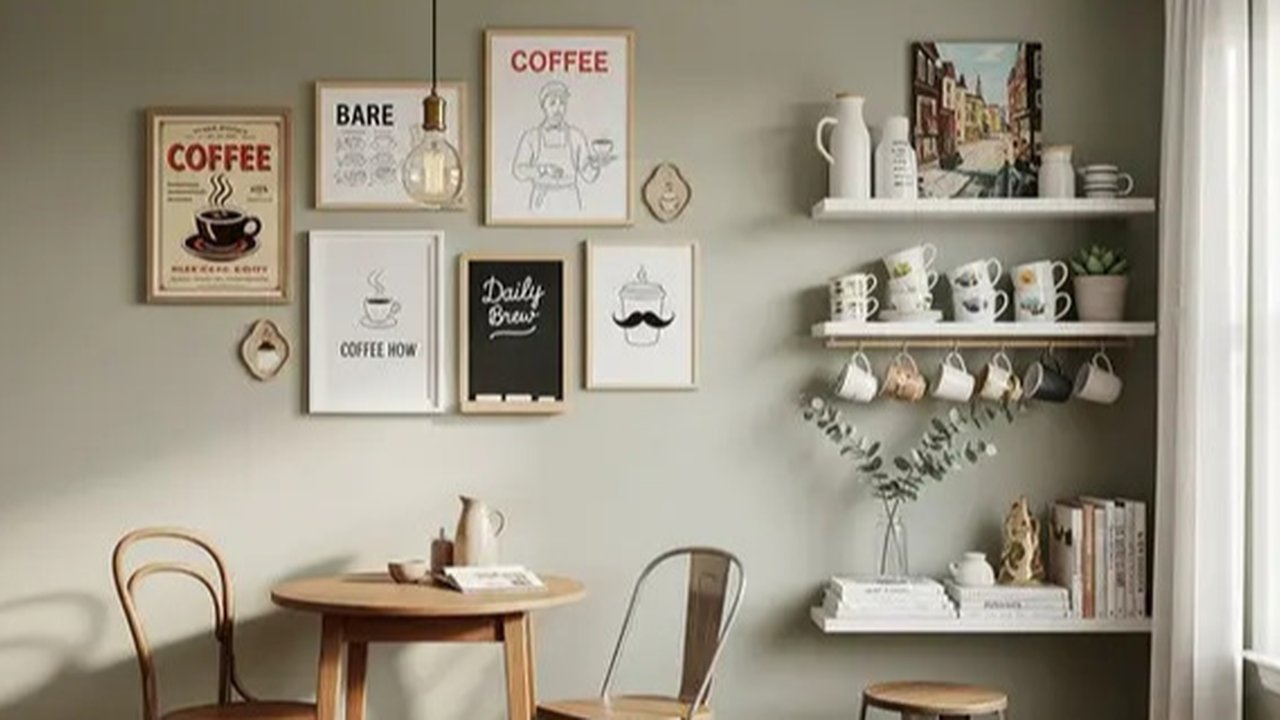 Sudut dapur jadi kafe kekinian ala Instagramable. Foto: Gemini