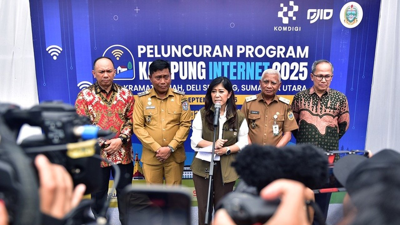 Menteri Komdigi Resmikan Ribuan Kampung Internet, Wagub Sebut Sesuai Program PHTC Provinsi Sumut
