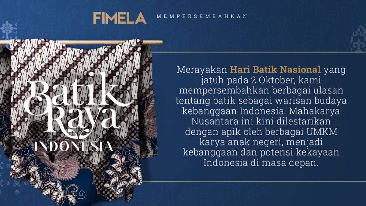 Batik Raya Indonesia: Dari Warisan Nusantara hingga Inspirasi Gaya Kekinian