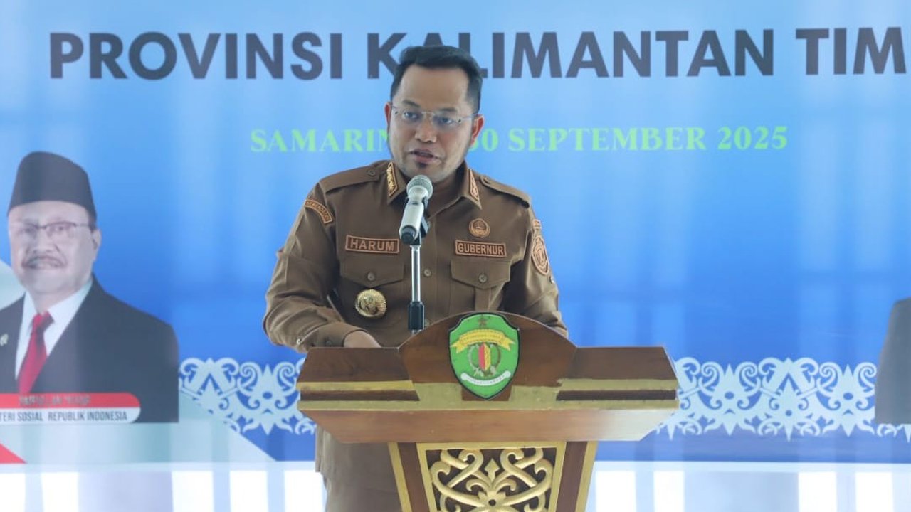 Gubernur Kalimantan Timur, Rudy Mas’ud (Harum) Buka MPLS Sekolah Rakyat Terintegrasi Tahun Ajaran 2025/2026