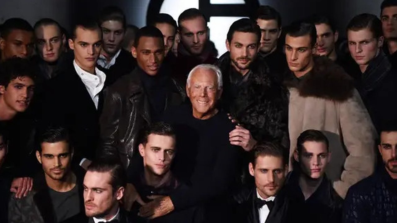 Giorgio Armani. (dok. ALAIN JOCARD / AFP)