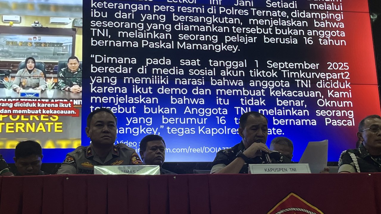 Kepala Pusat Penerangan (Kapuspen) TNI Brigjen Freddy Ardianzah