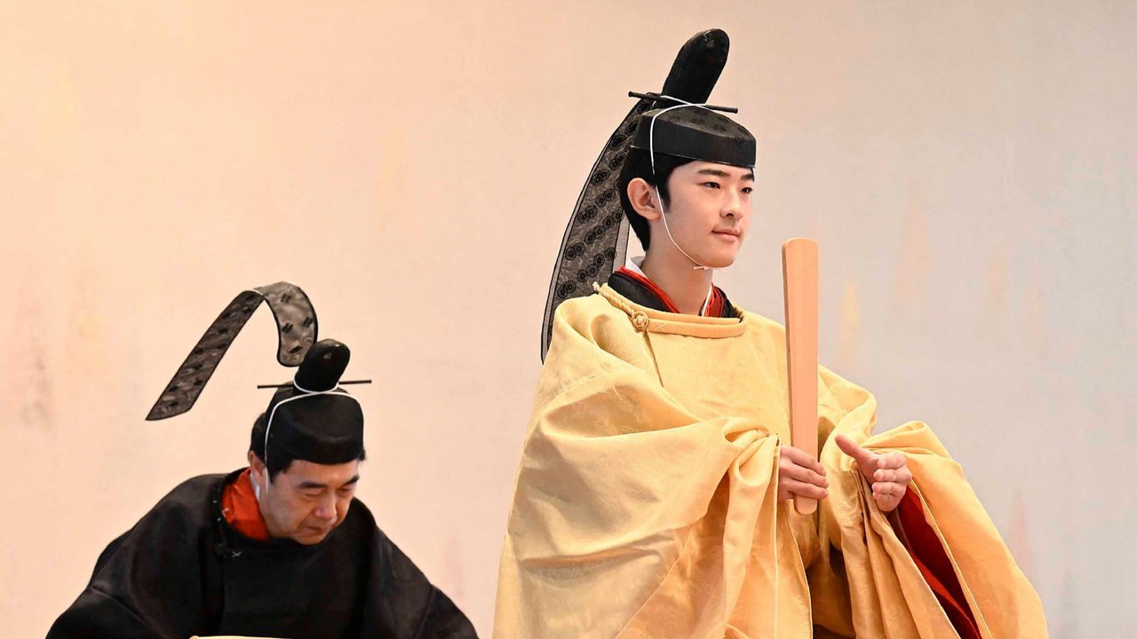 Pangeran Hisahito saat upacara kedewasaannya, Kakan-no-Gi, di Istana Kekaisaran di Tokyo, Jepang, Sabtu (06/09/2025).