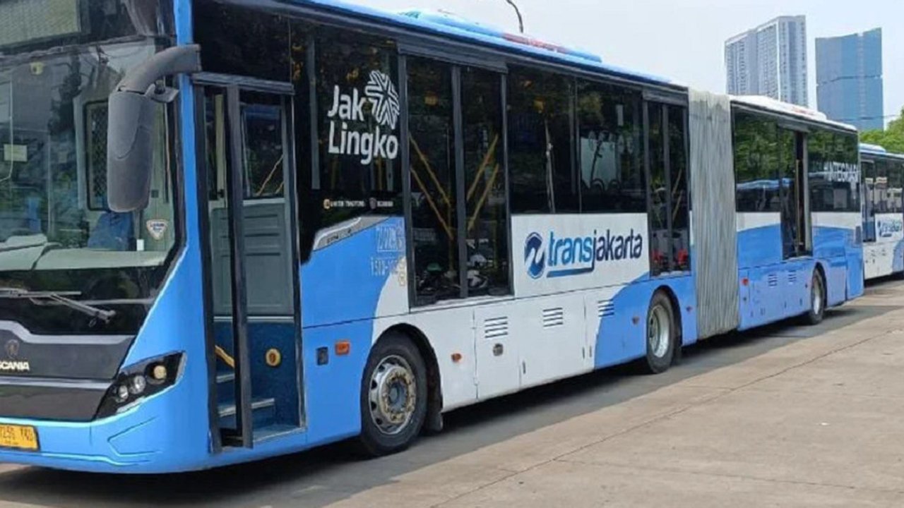 Bus TransJakarta. (Dok. Istimewa)