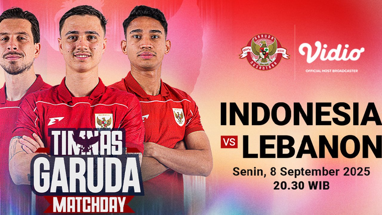 Nonton Timnas Indonesia vs Lebanon di FIFA Matchday, Eksklusif di Vidio