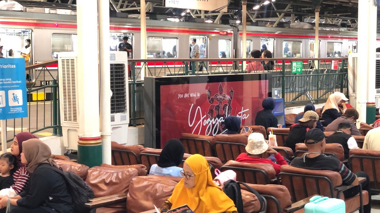 KAI Daop 6 Yogyakarta Catat Lonjakan Penumpang di Libur Long Weekend Pekan Lalu, Segini Totalnya