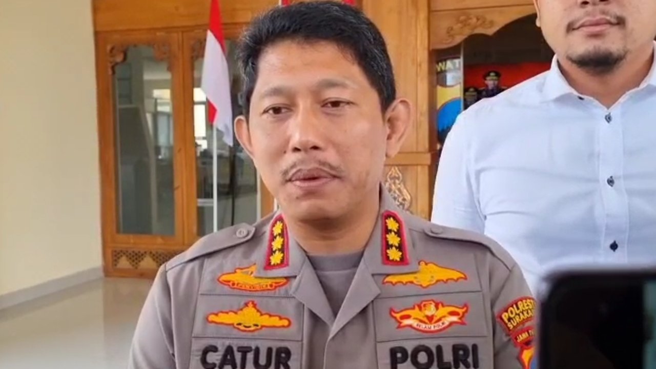 Kapolresta Surakarta  Kombes Pol Catur Cahyono Wibowo