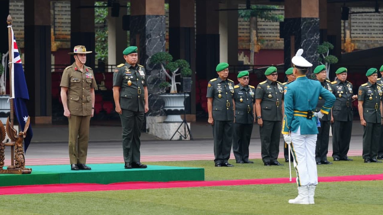 Kasad dan Kasad Australia Teguhkan Persahabatan, Perkuat Kerja Sama Militer Kedua Negara