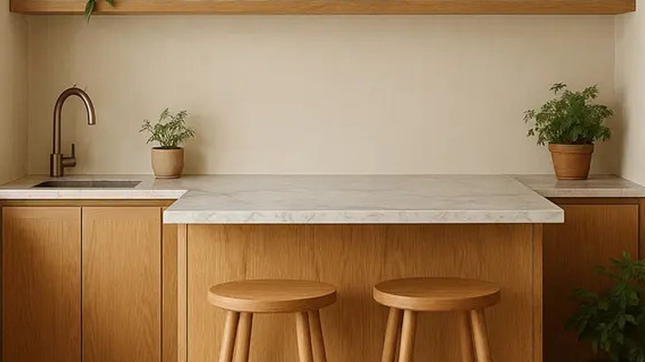 Model Dapur Minimalis di Lahan Sempit. Foto: Gemini