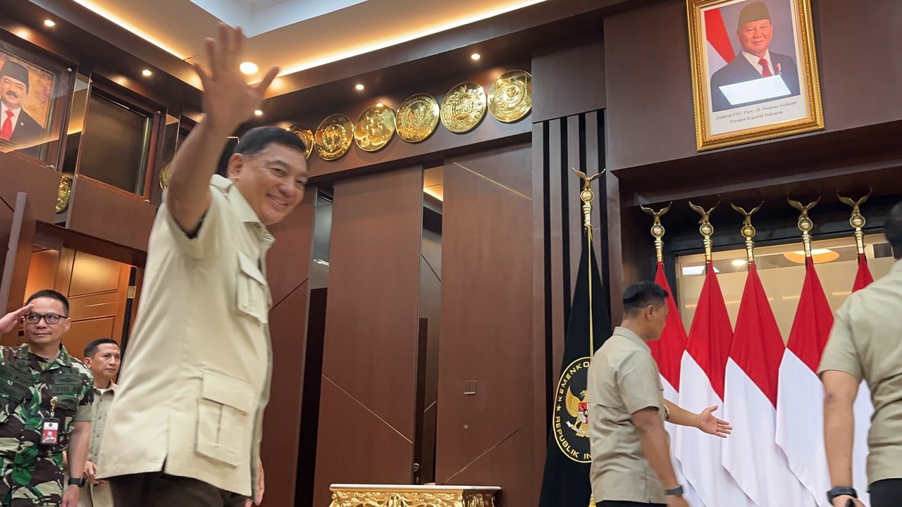 Menteri Pertahanan Republik Indonesia (Menhan) Sjafrie Sjamsoeddin