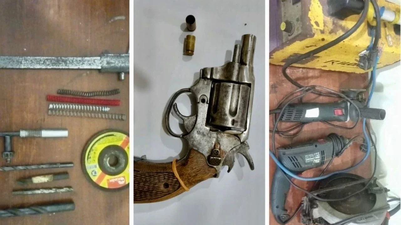 Industri Perakitan Senpi Ilegal di Lampung Terbongkar