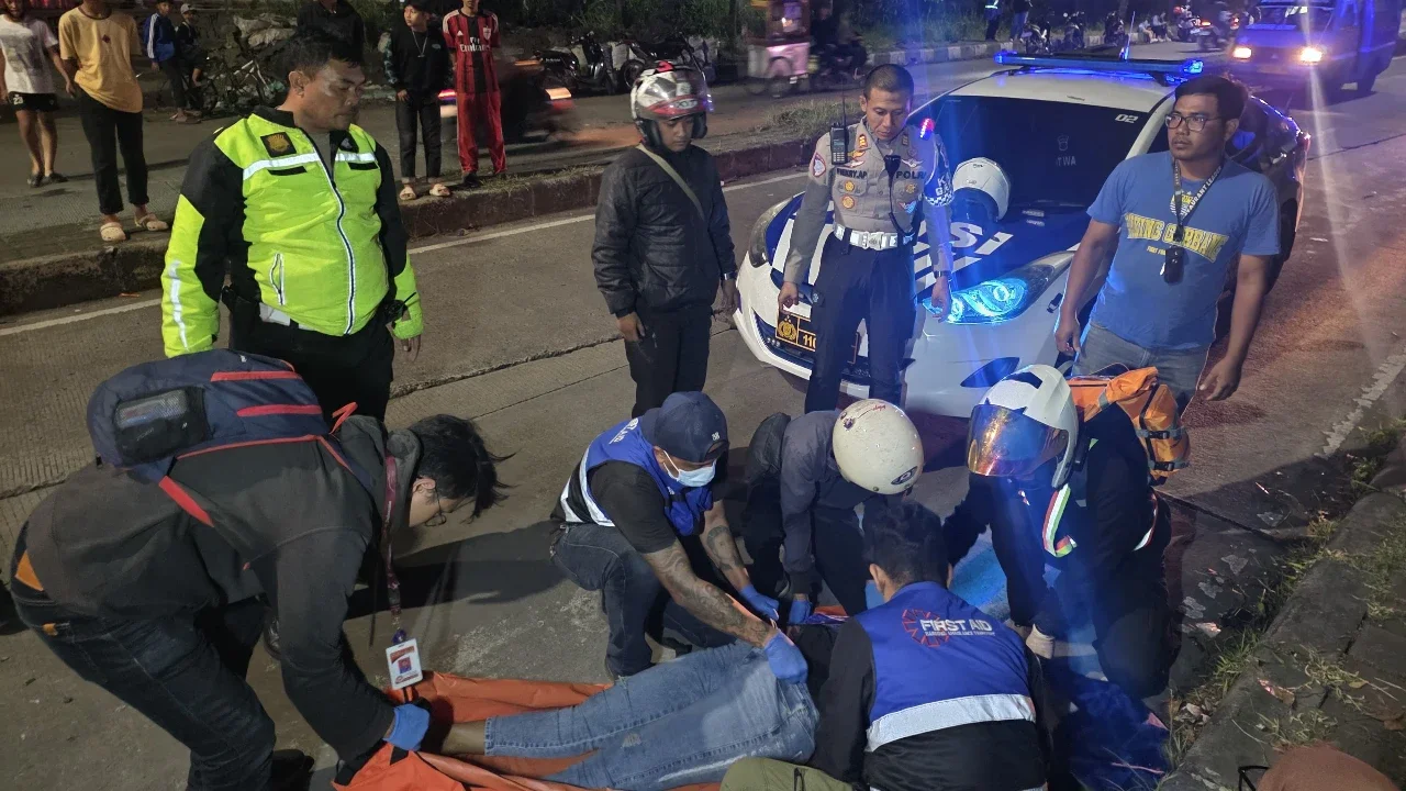 Tabrakan Usai Menyaksikan Laga Persib di GBLA, Seorang Bobotoh Tewas