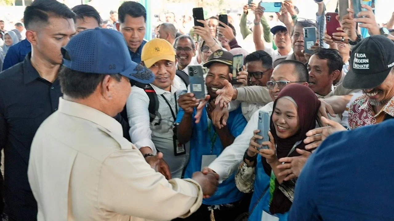 Presiden Prabowo di Karawang