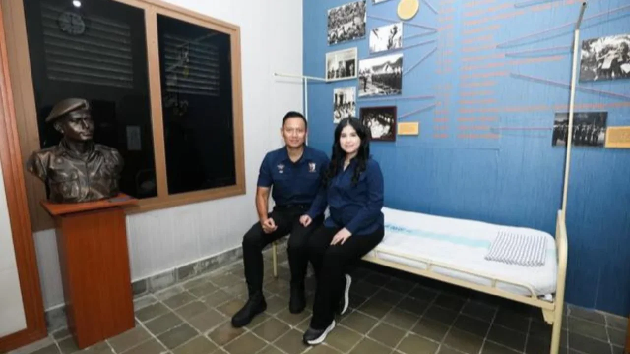 Annisa Pohan Setia Dampingi Agus Yudhoyono saat Hamil Besar/ Instagram @annisayudhoyono