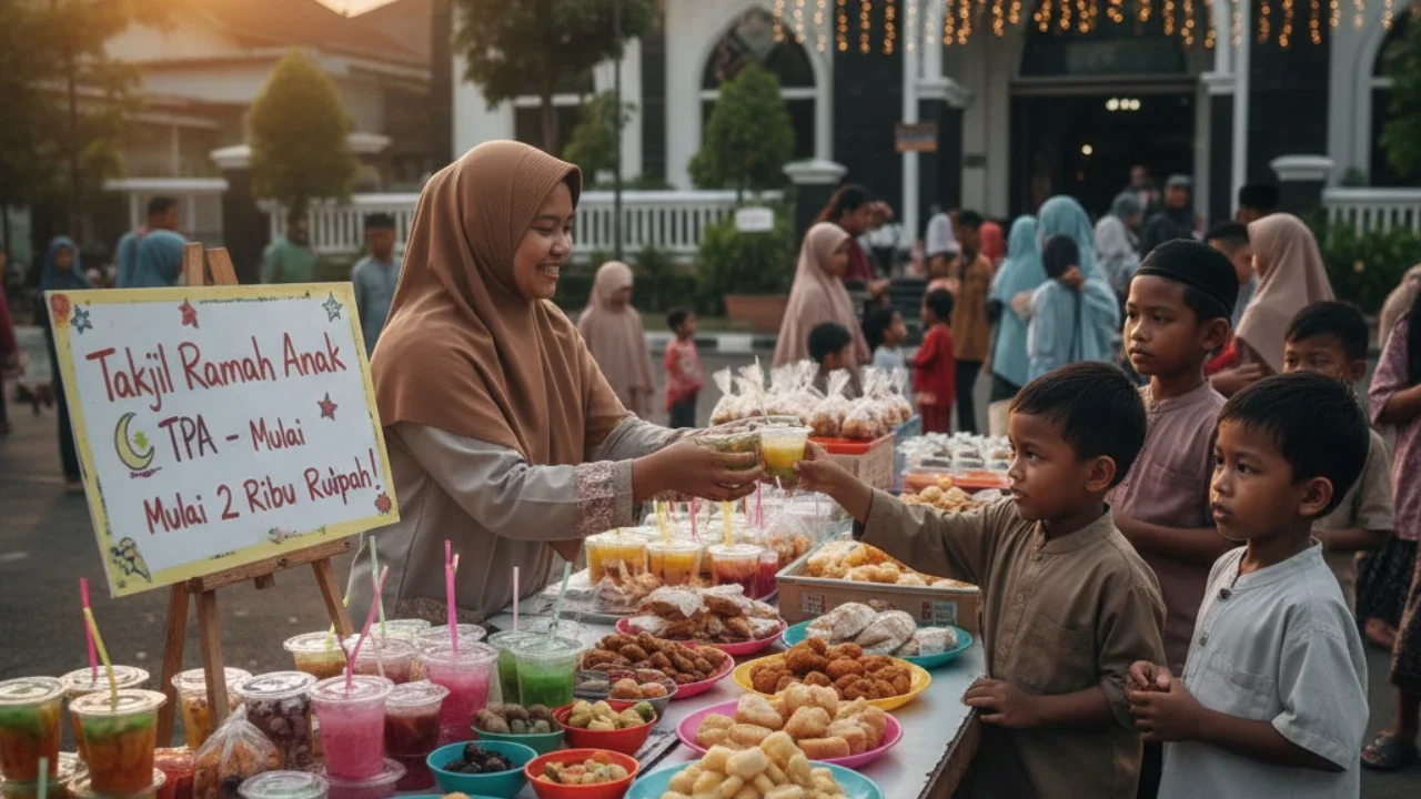 Takjil Ramadan Anak TPA