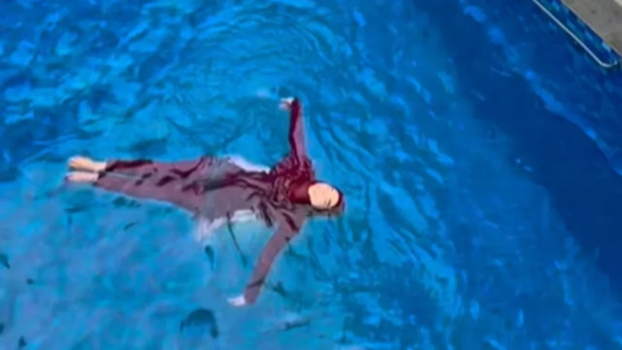 Potret Kolam Renang di Rumah Baru Ria Ricis (sumber: instagram/riaricis1795)