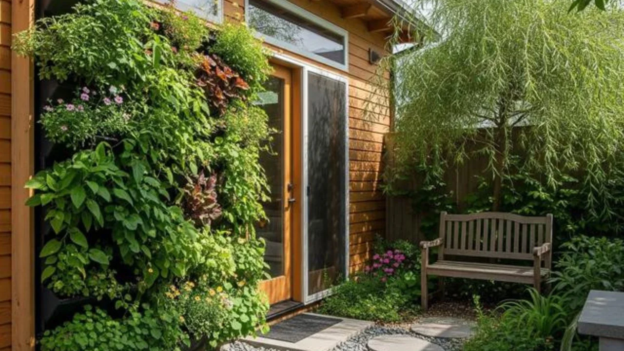 Desain Rumah Kecil Konsep Slow Living (AI)