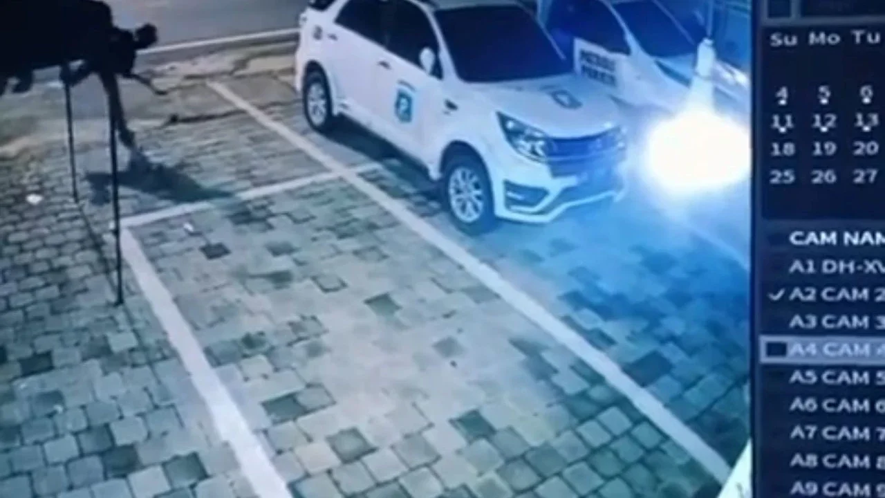 Aksi OTK Terekam CCTV, Kantor Perumda Parkir dan Dishub Makassar Jadi Sasaran