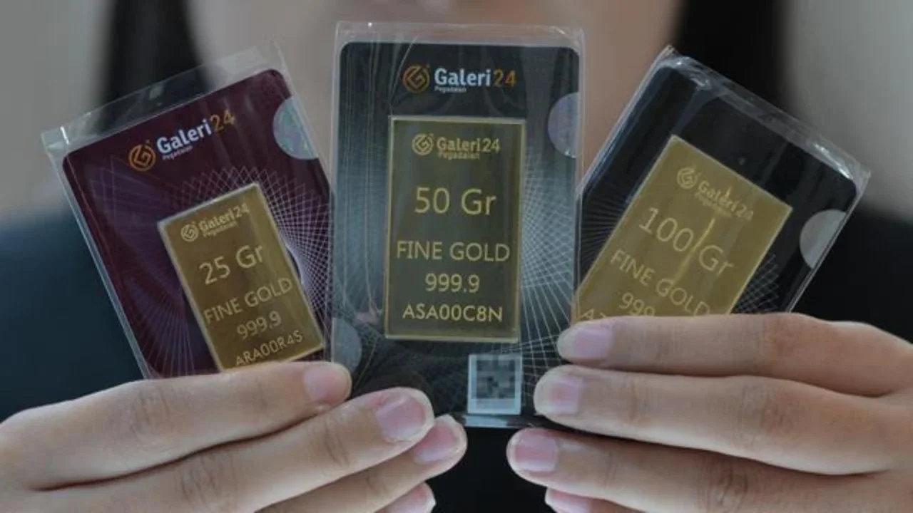 Harga Emas Antam Naik Hari Ini 2 Januari 2026, per Gram Dibanderol Rp2.504.000