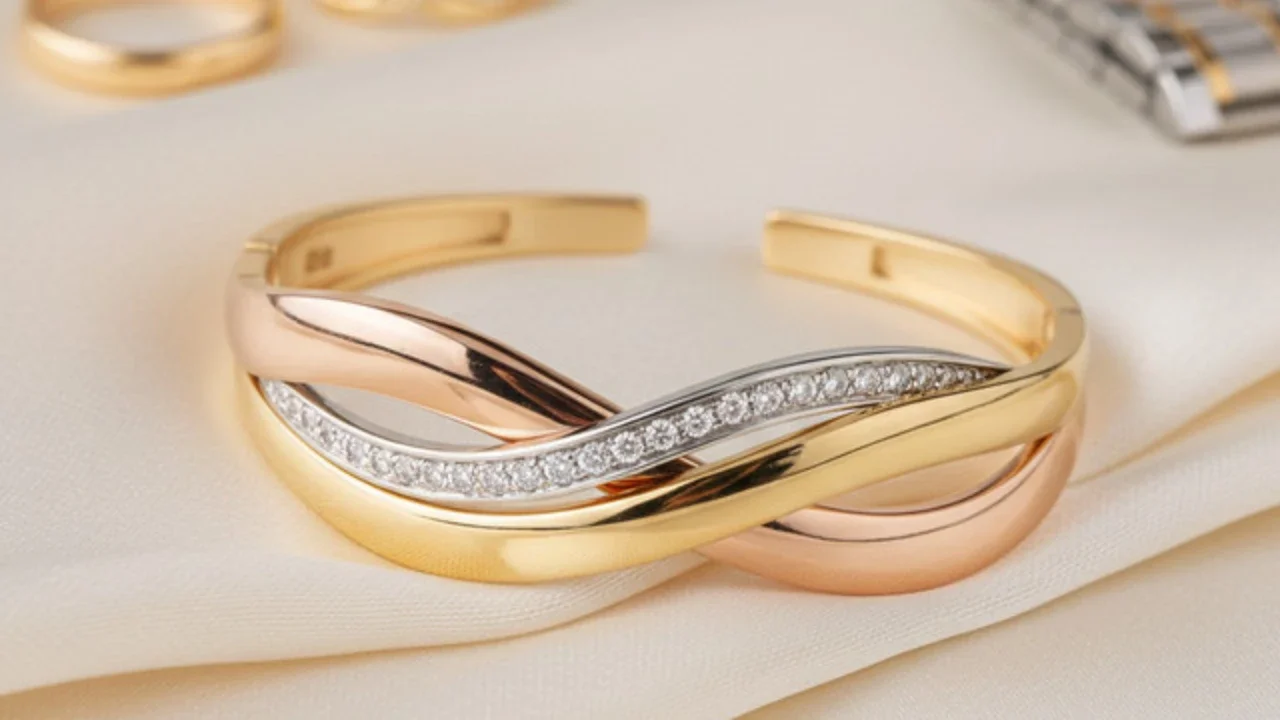 Model Gelang Emas Berlian Terbaru (Foto: ChatGPT)