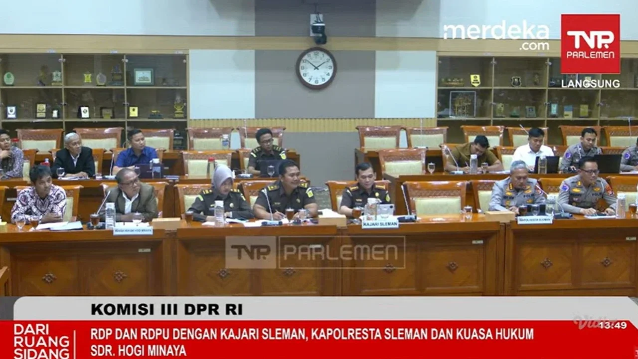 Komisi III Semprot Kapolresta dan Kajari Sleman Buntut Kasus Hogi Minaya: Ini Bukan Pidana Tapi Membela Diri, Koordinasi Enggak Benar!