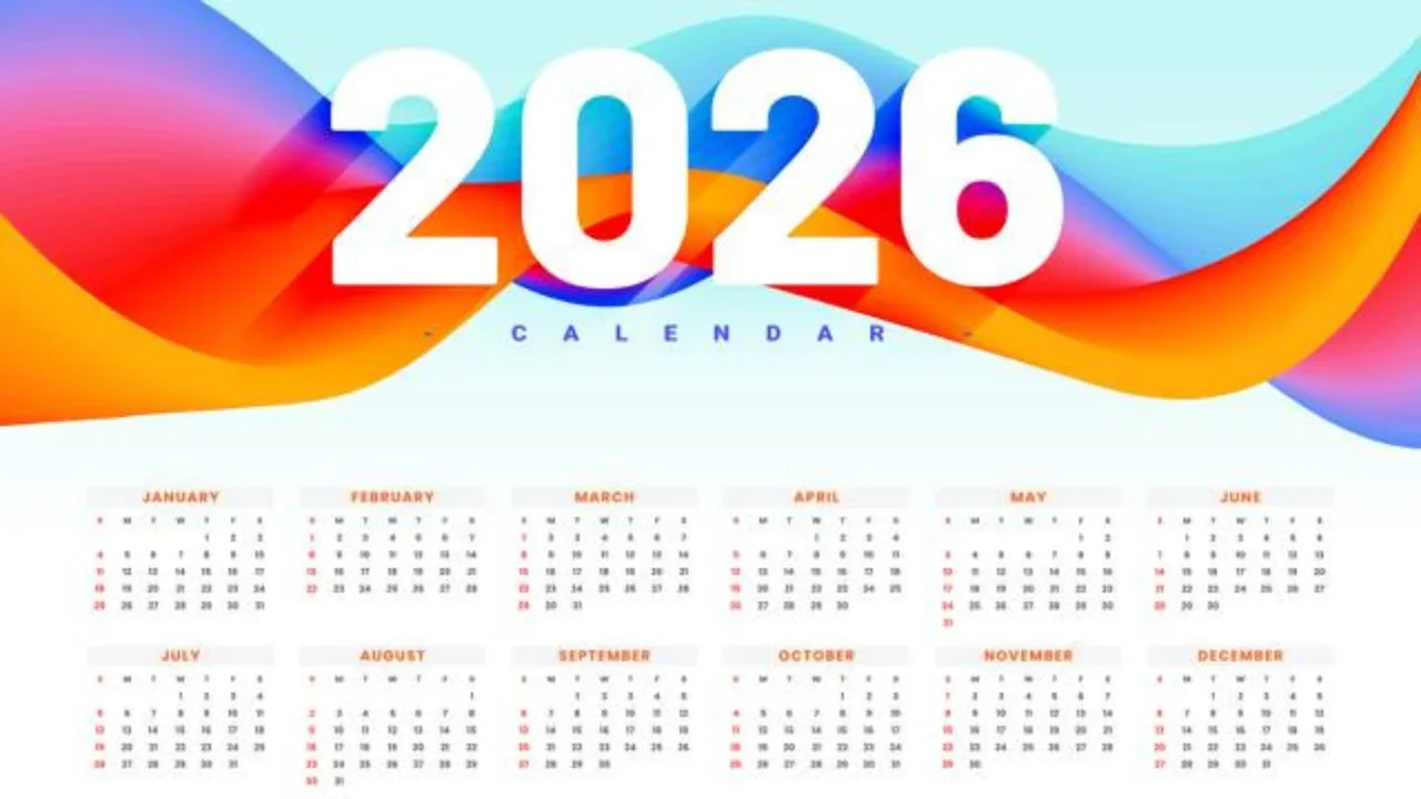 Ilustrasi kalender 2026. Foto: Gemini