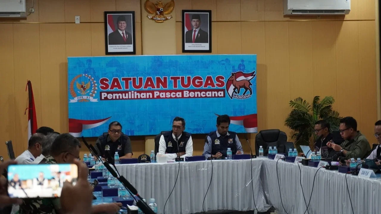 Rapat di Posko Galapana, Satgas Rumuskan Pemulihan Bencana Sumatra