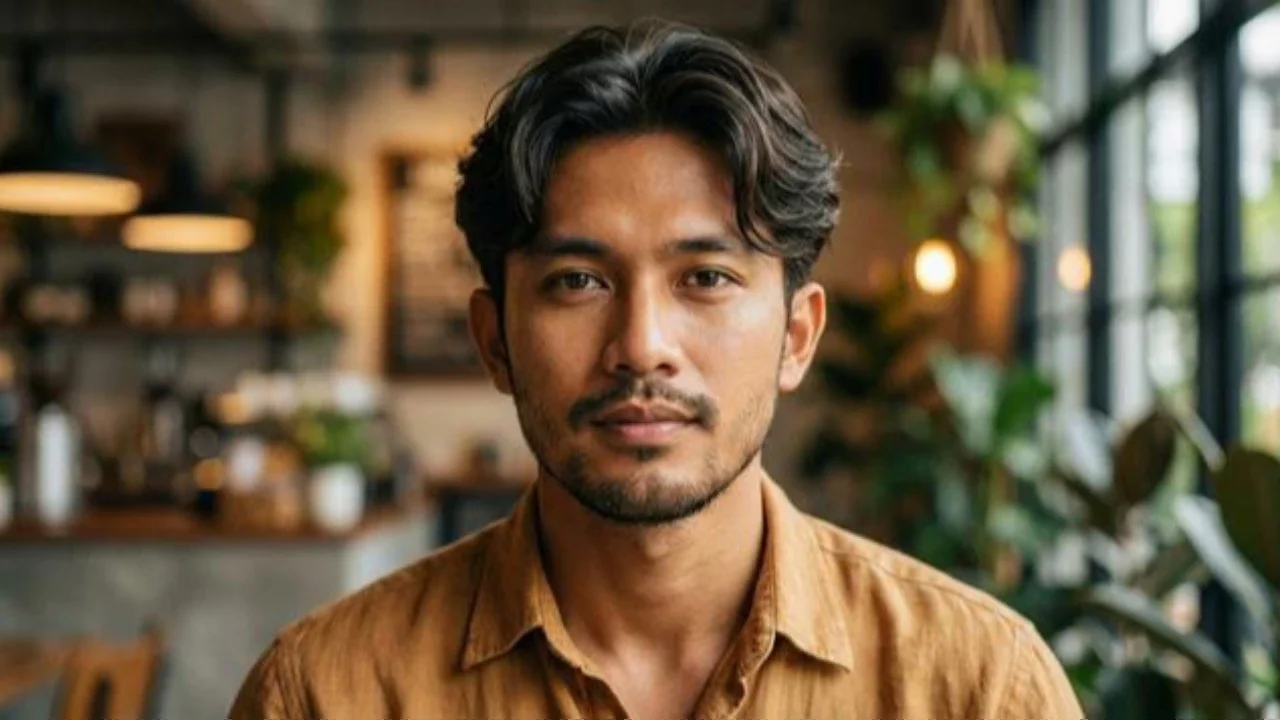 7 Model Rambut Pria Pendek Belah Tengah yang Stylish, Bikin Tampilan Rapi dan Percaya Diri di Berbagai Kesempatan (Foto: Gemini AI)