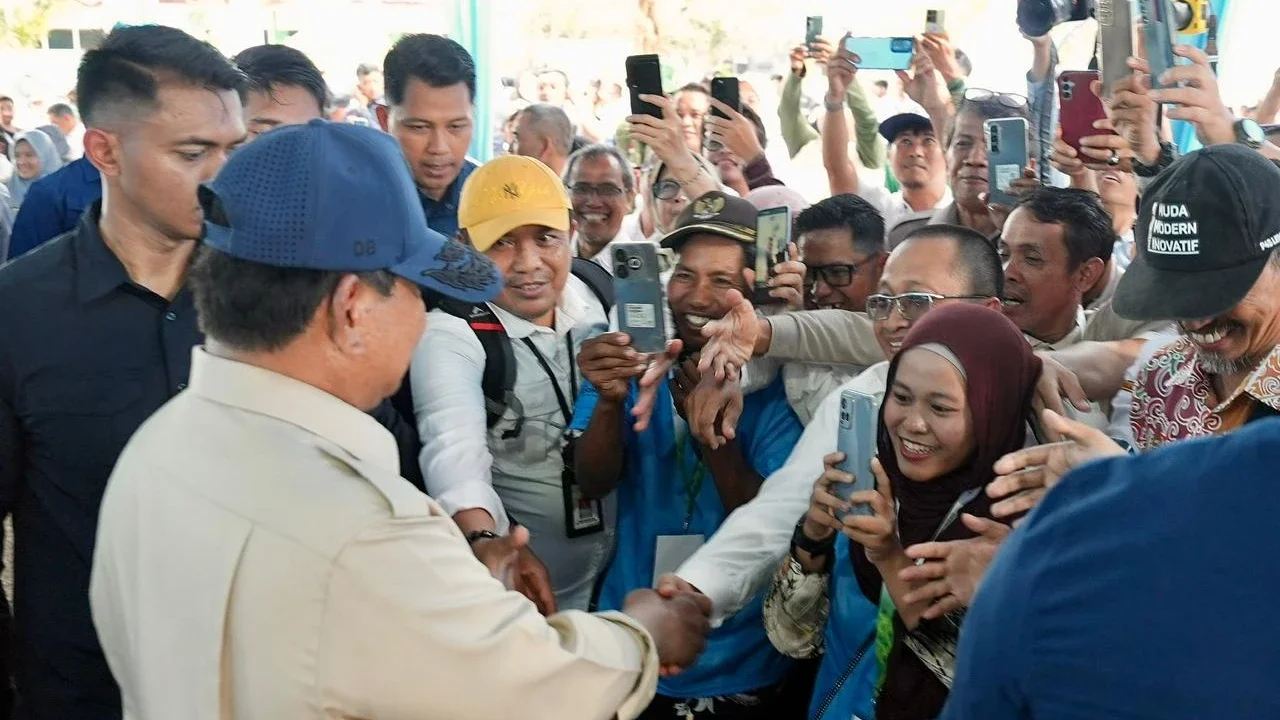 Presiden Prabowo di Karawang